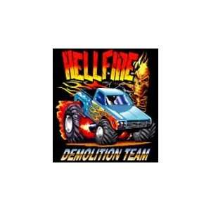  T shirts Tough Enough Hell Fire with Racing Car XXL 