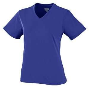  Girls Wicking/Antimicrobial Jersey   Purple   Large 