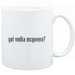  Mug White GOT Vodka McGovern ? Drinks