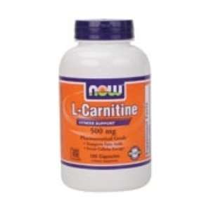  L Carnitine Tartrate ( L Carnipure ) 500 mg 180 Capsules 