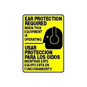  EAR PROTECTION REQUIRED WHEN THIS EQUIPMENT IS OPERATING 