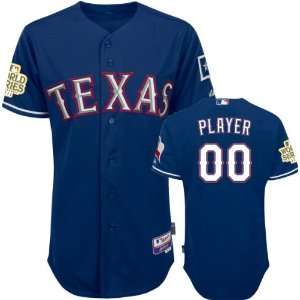  Texas Rangers Jersey Any Player Alternate Royal Blue 