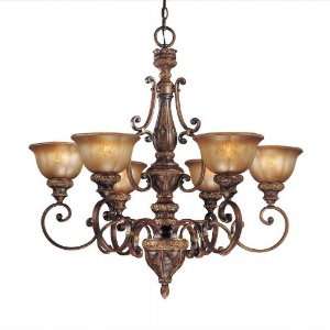 Hearst Castle Illuminati Bronze Chandelier   Item 1356 177