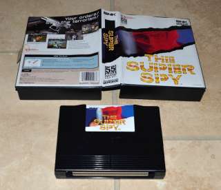 The Super Spy US English AES • Neo Geo NGH System/Console • SNK 