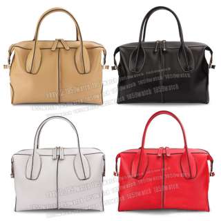 High quality genuine leather Boston handbag womans tote shoulder bag 