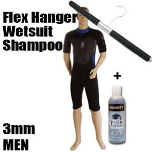  3mm mens scuba diving snorkeling wetsuit shorty   Free 