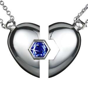  Petra Azar Silver Magnetic Divine Union Heart Pendant 