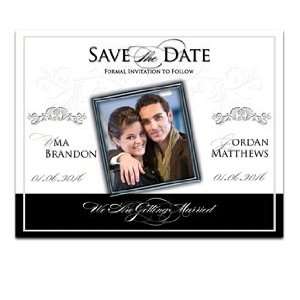    150 Save the Date Cards   Vizcaya First Snow