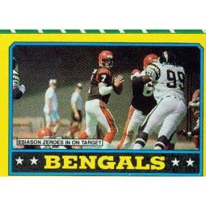  1986 Topps #254 Bengals TL / Boomer Esiason   Cincinnati 