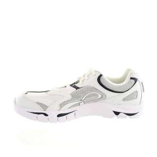 Earth Kalso Mens Walking Shoes Exer Walk K White & Navy Leather  