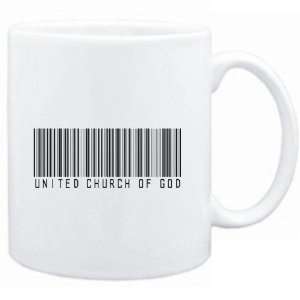  Mug White  United Church Of God   Barcode Religions 