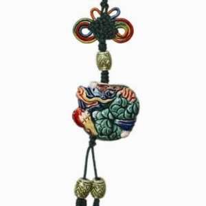  Ceramic Zodiac Ornament/hanger   Year of the Dragon 