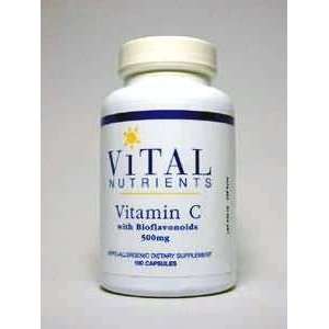  Vital Nutrients   Vitamin C with Bioflavonoids   100 caps 