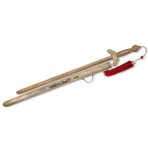  Tai Chi Wood Training Sword with Scabbard Sports 