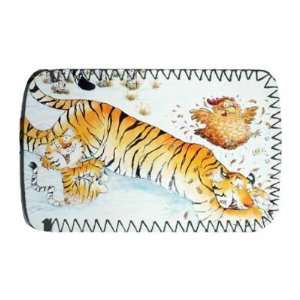  Tigers Playing (mixed media) by Maylee   Protective Phone 