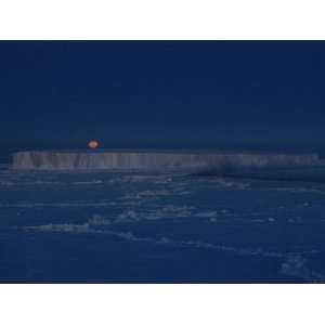 The Moon Rises over an Iceberg in the Bellingshausen Sea Photographic 