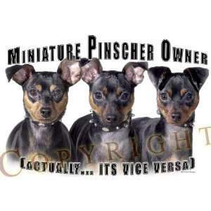   Pinscher Mouse Pad Dog Mousepad Vice Versa