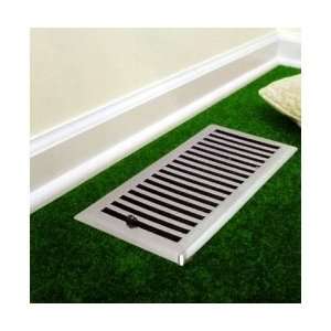 Floor Grate (Plated Brass) (4 x 12)