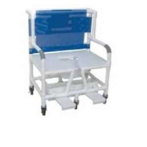  MJM International 131 5DB Bariatric Shower  Commode Chair Beauty