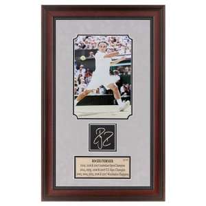 Roger Federer Etched Replica Autograph Memorabilia Sports 