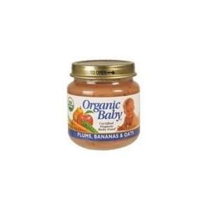 Organic Baby Plum Bananas Oats ( 24x4 Grocery & Gourmet Food