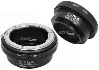 Fotga Adapter for Nikon G Lens to Sony E mount NEX3 NEX5 NEX5N NEX 