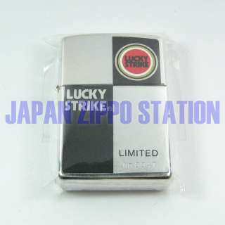 JAPAN 98 LUCKY STRIKE TABLE METAL STAND DISPLAY ZIPPO  