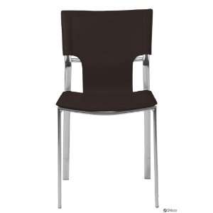  Vinnie Leather Side Chair Set of 4 by EuroStyle