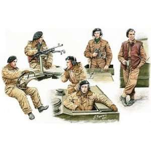   / Commonwealth AFV Crew Set Military Figures Model Kit Toys & Games
