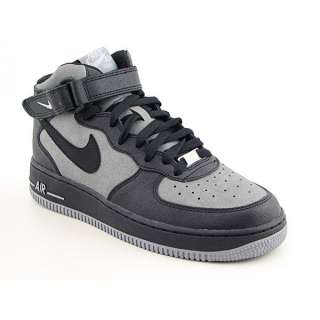 Nike Air Force 1 Mid Mens SZ 7 Black/Stealth Grey Basketball Shoes 
