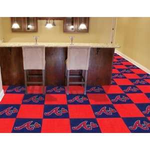   Exclusive By FANMATS MLB   Atlanta Braves Carpet Tiles