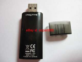 New CREATIVE SOUND BLASTER HD SB1140 STEREO USB CARD (Free1X samsung 