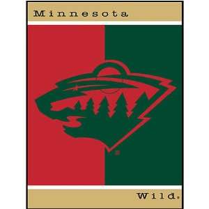 NHL Hockey All Star Blanket/Throw Minnesota Wild   Fan Shop Sports 