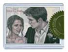Breaking Dawn Edward & Bella Wedding Reception Sketch Card
