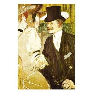  Anglais At Moulin Rouge by Henri de Toulouse Lautrec 