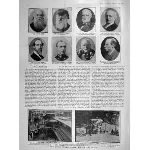   1907 ELEVATED RAILWAY YORK HERRING DIXON JEWS RUBENS