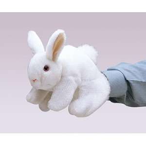  6 Pack FOLKMANIS INC. PUPPET WHITE BUNNY 