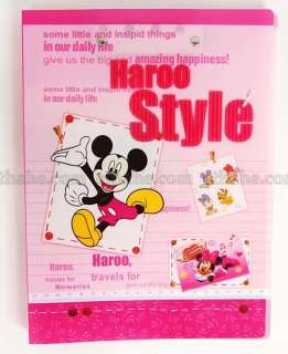 Mickey Mouse A4 File Folder Clips Clipboard 3pcs 1AIU  