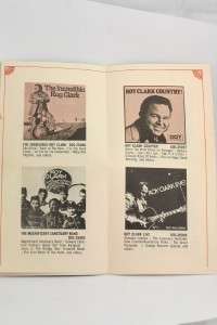 Vintage Roy Clark Dot Records Paper Music Advertising  
