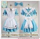 VOCALOID 2 HATSUME MIKU Alice In Musicland Cosplay cost