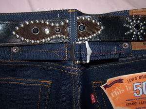 Vintage Style 40s Levis Buckleback 501 Jeans Rockabilly VLV  