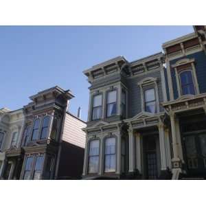 Victorian Homes, Haight District, San Francisco, California, USA 