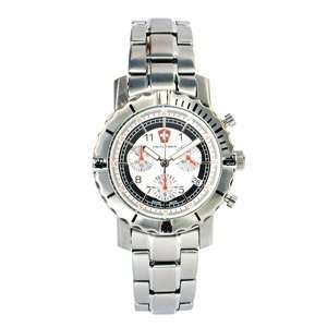  Swiss Timer Classic Fribourg Chrono, White Dial w/Date 