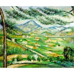  Oil Painting Montagne Sainte Victoire (Grand Pine) Paul 