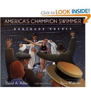   Gertrude Ederle (9780152019693) David A. Adler, Terry Widener Books