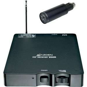  Single Channel VHF XLR Plug In Microphone Transmitter System   VHF 