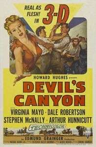 DEVILS CANYON Virginia Mayo Dale Robertson FEATURE  