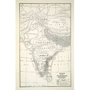   Arabian Sea Mysore Punjab   Relief Line block Map