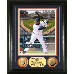  Detroit Tigers Prince Fielder Gold Coin Photo Mint Sports 