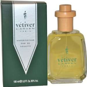  Vetiver Carven by Carven for Men   3.4 Ounce EDT Spray 